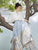 Traditional Chinese Hanfu Shirt and Floral Horse-Face Skirt 2-Piece Set