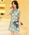Cotton Cheongsam Top & Skirt Modern Chinese Style Women's Suit