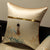 Bamboo Pattern Traditional Chinese Silk Cushion Covers with Pendant