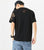 100% Cotton Round Neck Koi Fish Embroidery Short Sleeve T-shirt