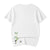 100% Cotton Round Neck Panda & Bamboo Embroidery Short Sleeve T-shirt