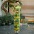 3/4 Sleeve Full Length Traditional Cheongsam Floral Chinese Dress