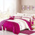 Floral Embroidery Cotton 4-Piece Chinese Style Bedding Set