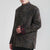 Auspicious Pattern Wool Corduroy Traditional Chinese Jacket