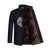 Mandarin Collar Dragon Embroidery Corduroy Traditional Chinese Jacket Father Coat
