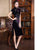 Floral Print Cap Sleeve Knee Length Velvet Cheongsam Chinese Dress