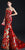 Strapless Dragon Pattern Brocade Chinese Prom Dress Chapel Train