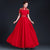 Floral Embroidery Short Sleeve Pleated Skirt Full Length Chinese Prom Dress
