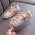 Traditional Girls' Lotus Embroidery Chinese Shoes Dancing Shoes