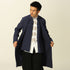 100% Cotton 2-piece Bodycon Chinese Coat Kung Fu Suit