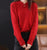 Loose Fit Casual and Versatile Style Knit Sweater with Soft Wool and Cashmere