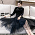 Chinese Style Tulle Skirt