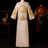 Dragon & Auspicious Embroidery Traditional Chinese Groom Suit Tunic Suit