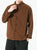Chinese Style Men's Retro Trendy Long Sleeve Shirt Casual Corduroy Large Size Top