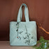 Hand Drawing Bamboo Chinese Style Canvas Shoulder Bag