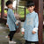 Dragon Embroidery Kid's Kung-fu Suit Long Traditional Chinese Suit