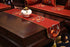 Fish Embroidery Brocade Oriental Table Runner Table Cloth