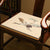 Crane Embroidery Linen Traditional Chinese Seat Cushion