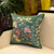 Floral Embroidery Brocade Traditional Chinese Cushion Cover Pillow Case