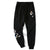 Wintersweet Embroidery 100% Cotton Chinese Style Unisex Ninth Pants
