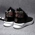 Totem Embroidery Genuine Leather Sports Shoes Retro Sneakers
