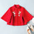Cheongsam Matched Crane Embroidery Sheep Down Shawl Cloak Bolero Jacket