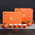 Pumpkin Shape Pottery Kung Fu Tea Set Cups Teapot Tea Canister 6 Pieces