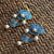 Floral & Butterfly Shape Cloisonne Chinese Style Gilding Earrings