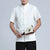 Short Sleeve Dragon Embroidery Linen Chinese Kung Fu Shirt