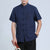 Short Sleeve Dragon Embroidery Linen Chinese Kung Fu Shirt