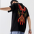 Phoenix Embroidery 100% Cotton Short Sleeve Unisex T-shirt