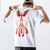 Phoenix Embroidery 100% Cotton Short Sleeve Unisex T-shirt