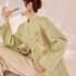 Winter Chinese Style Heavy Beaded Design Chinese Jacket Women Loose Fit