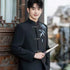 Chinese Style Stand Collar Guofeng Loose Suit Set for Men Wedding & Engagement