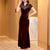 Cap Sleeve V Neck Mermaid Velvet Cheongsam Mother Dress with Beading