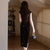 Elegant Vintage-Inspired Velvet Cheongsam Slim-Fit Long Qipao