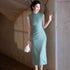 Chic Sleeveless Qipao New Spring/Summer Modern Cheongsam for Young Women Slim Fit & Elegant Style