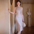 Youthful Sleeveless Qipao – Slim Fit Modern Cheongsam Dress for Spring/Summer Elegance