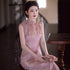 Floral Qipao New Spring/Summer Modern Cheongsam for Young Women Slim Fit & Elegant Style