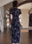 Spring Summer Retro Slim Cheongsam – Ink Painting Qipao Dress