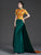 Luxury Chinese-Style Long Mermaid Evening Gown with Train | Slim-Fit High-End Spliced Qipao for Banquets
