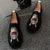 Mocasines de los zapatos casuales chinos tradicionales del bordado del rey mono