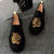 Tiger Head Embroidery Traditional Chinese Causal Shoes Loafers