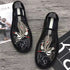 Men's Summer Breathable Mesh Loafers with Monkey King Embroidery - Anti-Odor, Soft Sole, Casual Shoes