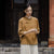 3/4 Sleeve Cotton & Linen Loose Traditional Chinese Blouse
