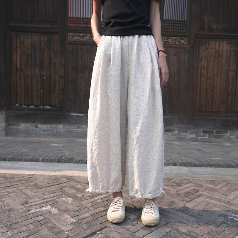 Loose Linen Pants