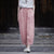 Cotton & Linen Traditional Chinese Style Women's Harem Pants