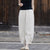 Cotton & Linen Traditional Chinese Style Women's Lantern Pants