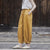 Cotton & Linen Traditional Chinese Style Women's Lantern Pants