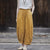 Cotton & Linen Traditional Chinese Style Women's Lantern Pants